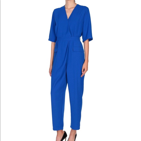 Blue jumpsuit (missing belt) - Picture 2 of 2